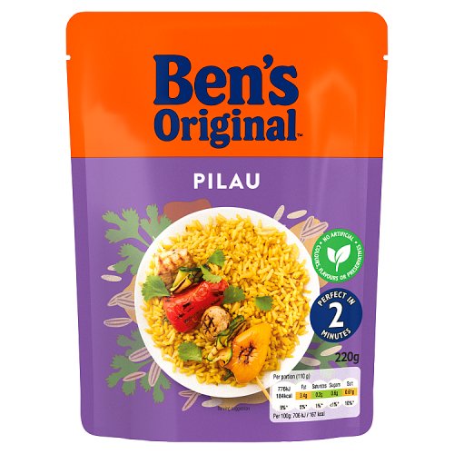 Ben's Original Express Pilau Rice (Bulk Buy Pack of 6) 1320g