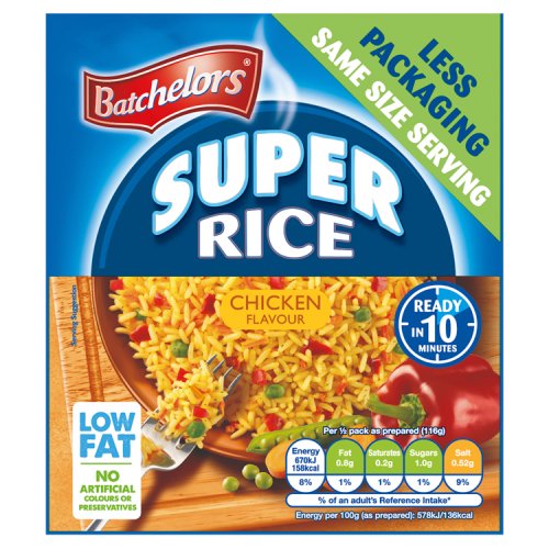 Batchelors Chicken Super Rice (Bulk Buy Pack of 6) 540g