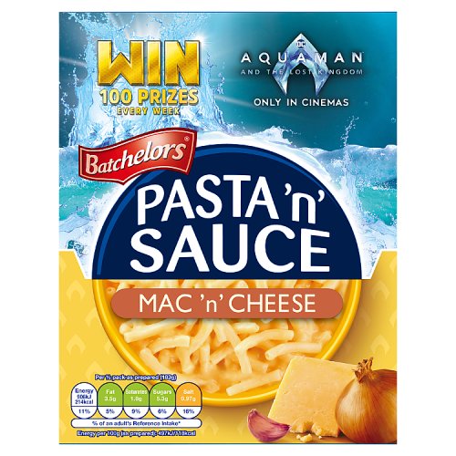Batchelors Macaroni Cheese Pasta in Sauce (Bulk Buy Pack of 6) 594g