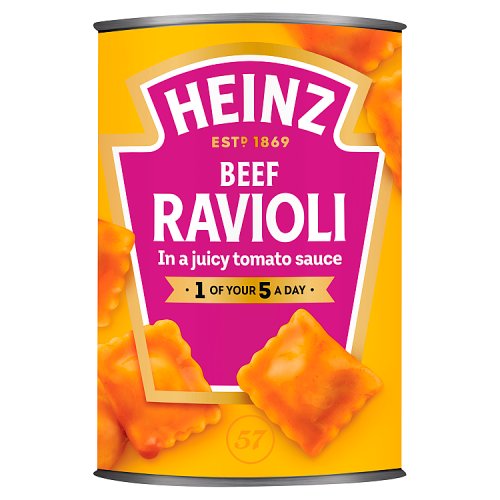 Heinz Ravioli in Tomato Sauce (Bulk Buy Pack of 6) 2400g