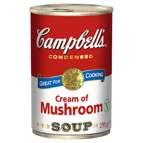 Campbells Condensed Soup Cream Of Mushroom (Bulk Buy Pack of 6) 1770g