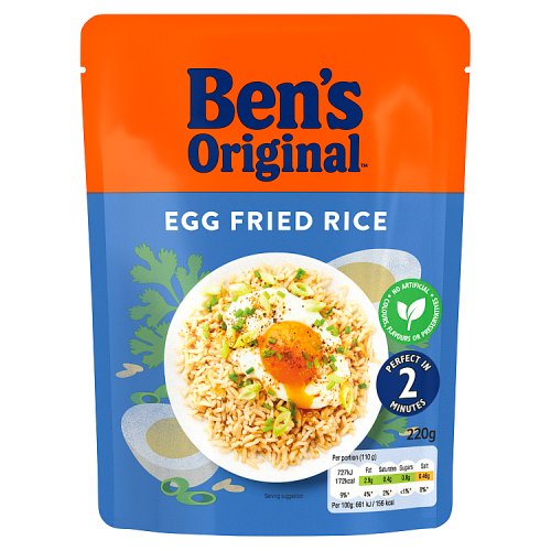 Bens Original Special Egg Fried Rice (Bulk Buy Pack of 6) 1320g