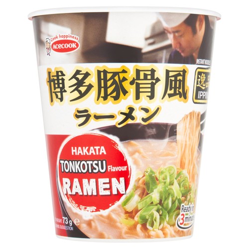 Acecook Ippin Hakata Tonkotsu Cup Noodles 73g