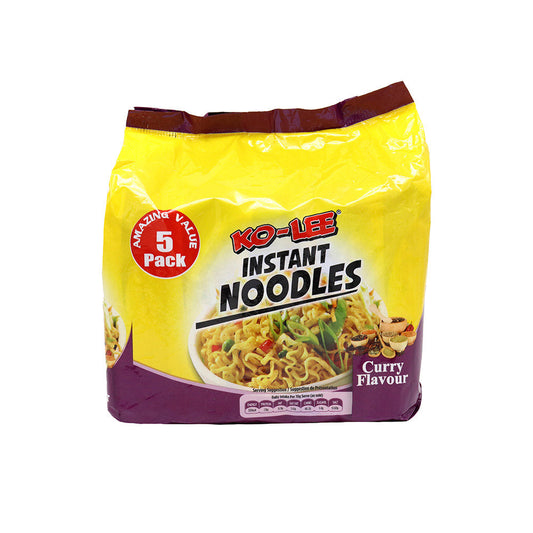 Ko-Lee Instant Noodles Curry Flavour 5 Pack 350g