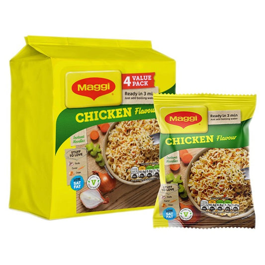 Maggi 3 Minute Chicken Flavour Instant Noodles 4 Pack 236g