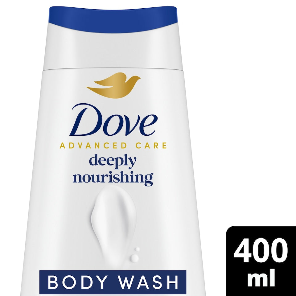 Dove Deeply Nourishing Advanced Care Body Wash, 400ml