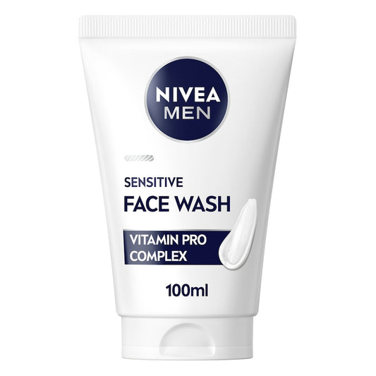 NIVEA MEN Sensitive Face Wash, 100ml