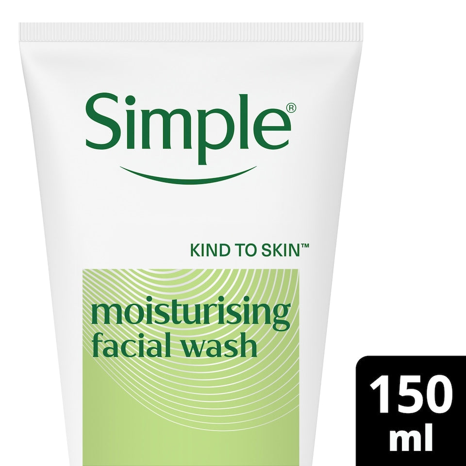 Simple Kind To Skin Moisturising Face Wash, 150ml