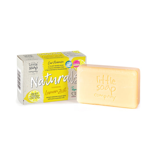 Little Soap Company Natural Lemon Soap Bar 100g