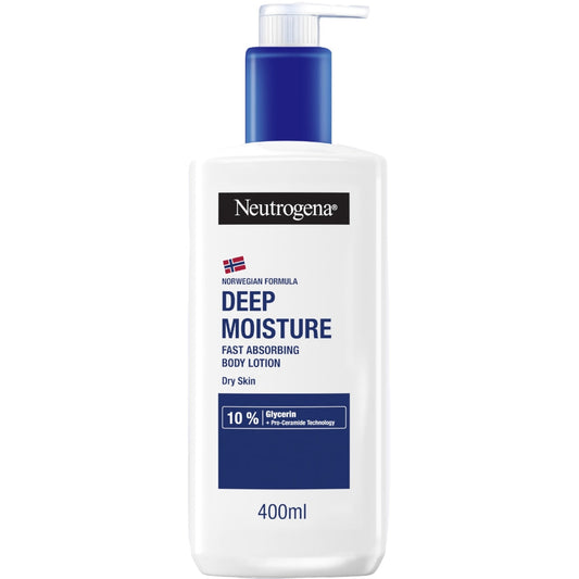 Neutrogena Deep Moisture Fast Absorbing Body Lotion 400ml