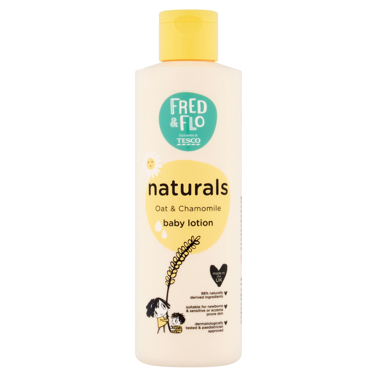 Fred & Flo Naturals Baby Lotion Oat & Chamomile 250ml