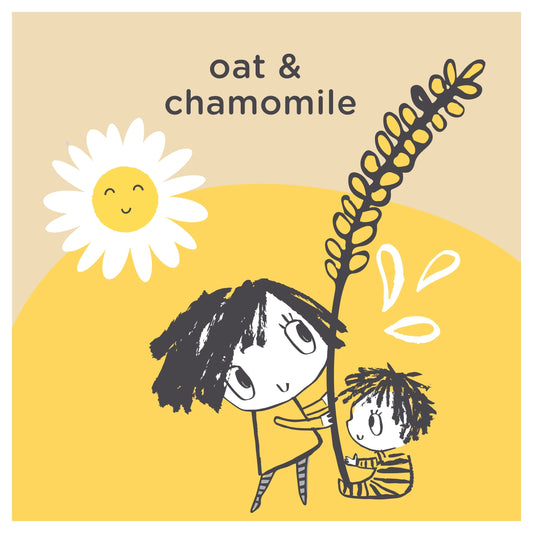 Fred & Flo Naturals Hair & Body Wash Oat & Chamomile 250ml