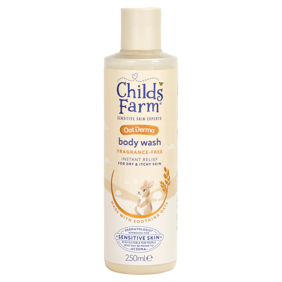Childs Farm OatDerma Body Wash Fragrance Free 250ml