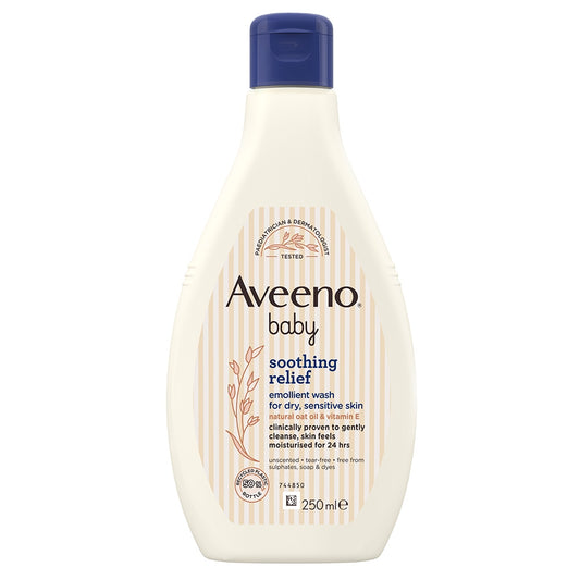 Aveeno Baby Soothing Relief Emollient Wash 250ml