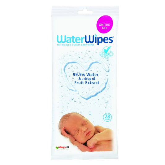 WaterWipes On The Go BIO Wet Wipes 28 pack