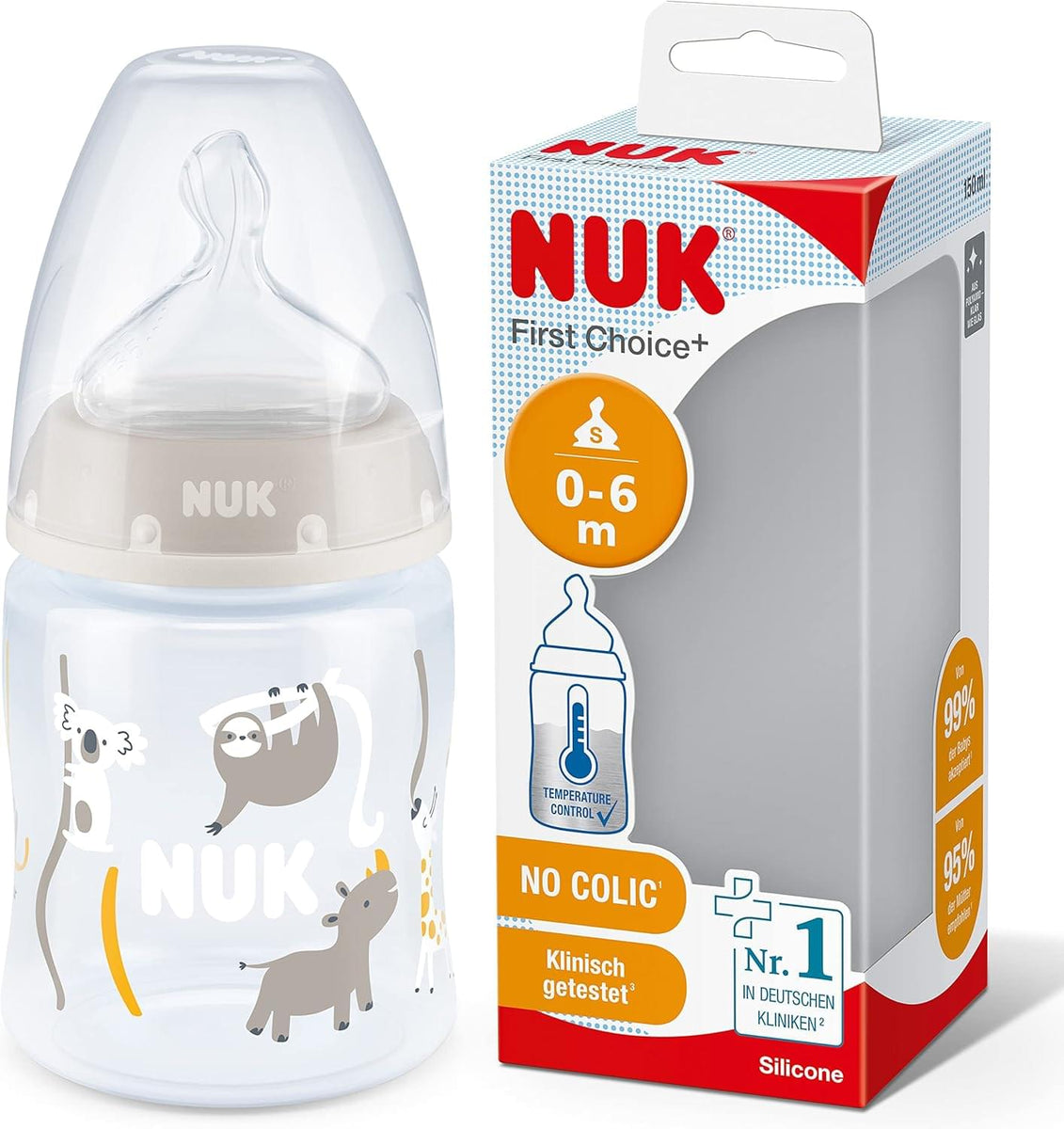 NUK First Choice+ Baby Bottle 150ml