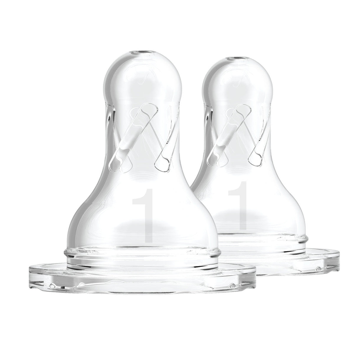 Dr Brown's Options+ Level 1 Narrow Bottle Teats 2 pack