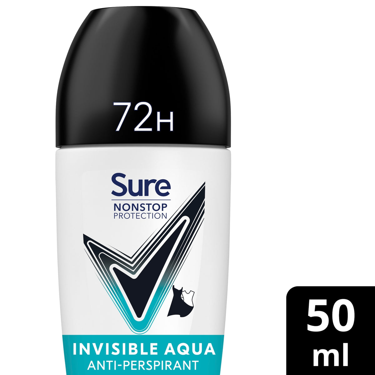 Sure Invisible Aqua Anti-Perspirant Roll-On 50ml product image