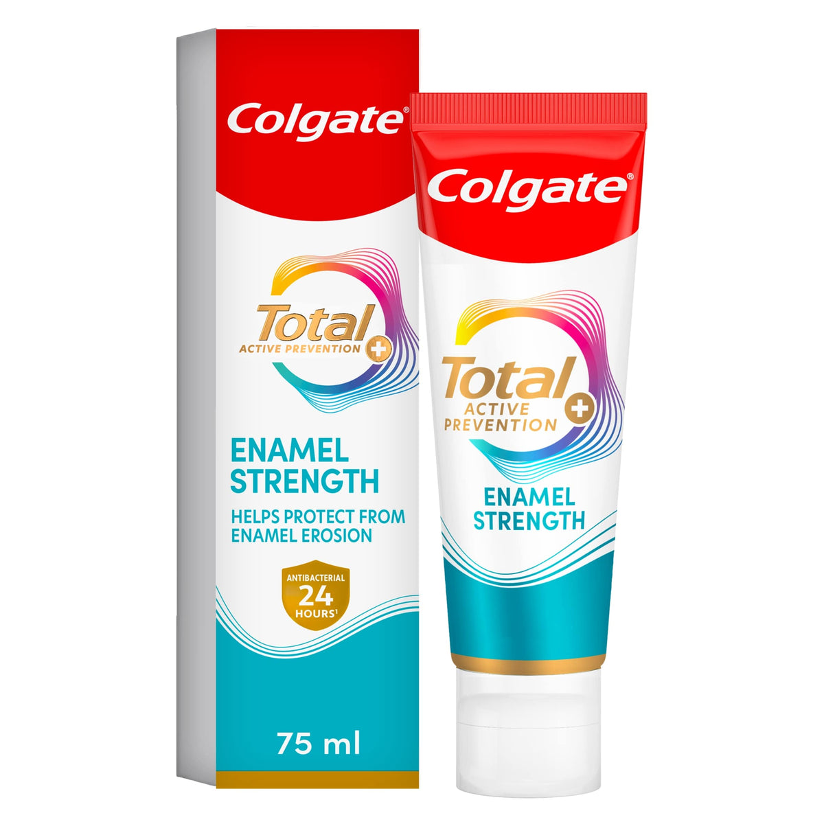 Colgate Total Active Prevention + Enamel Strength Toothpaste 75ml product image