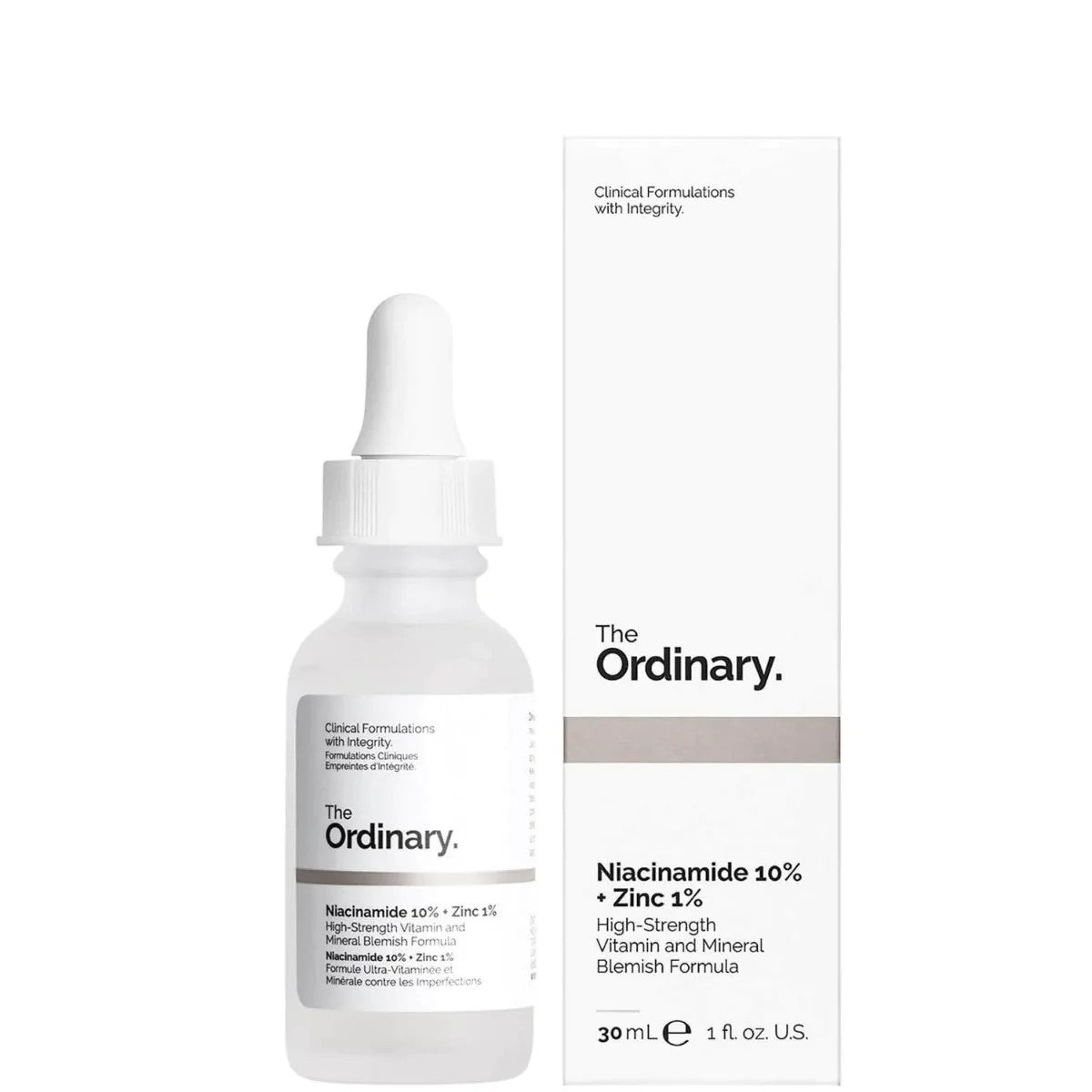 The Ordinary Niacinamide 10% + Zinc 1% Serum 30ml product image