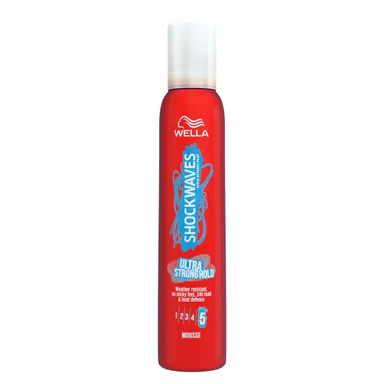 Wella Shockwaves Ultra Strong Hold Mousse 200ml product image