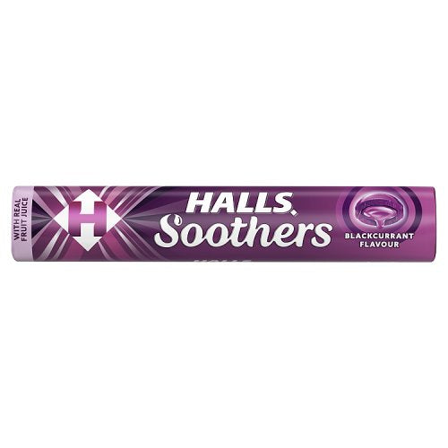 Halls Soothers Blackcurrant 10s (45g)