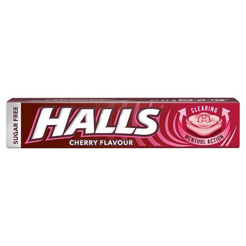 Halls Sugar Free Menthlyptus Cherry (32g)
