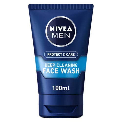 Nivea Men Protect & Care Deep Cleansing Face Wash with Aloe Vera (100g)