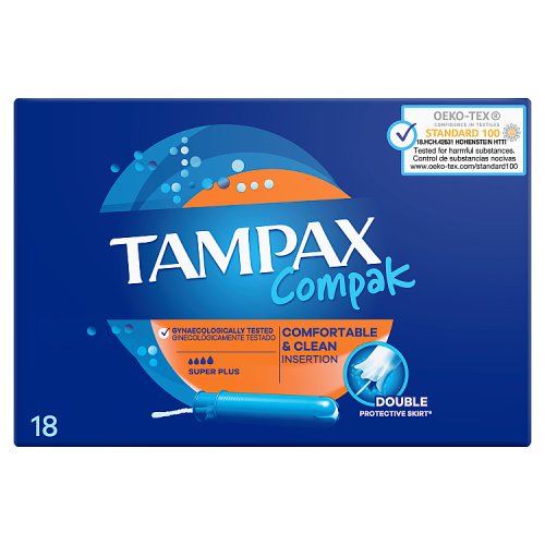 Tampax Compak Applicator Super Plus 20 Pack (100g)