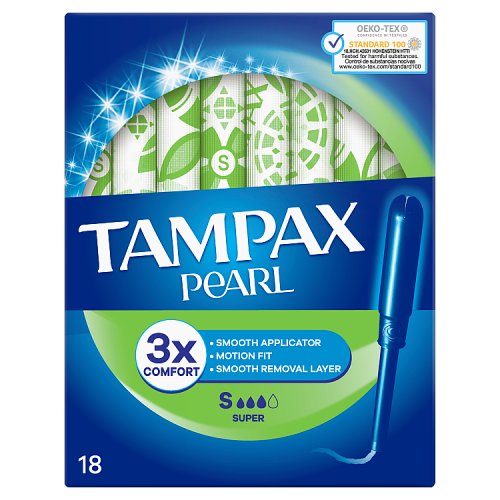 Tampax Pearl Super 18 Pack (100g)