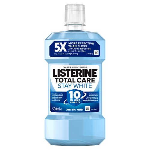 Listerine Stay White Arctic Mint Mouthwash (500g)