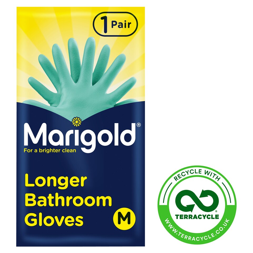Marigold Bathroom Gloves Medium (50g)