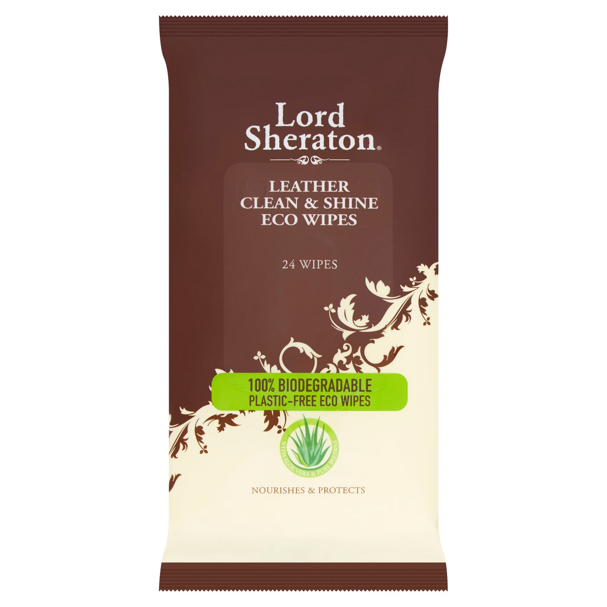 Lord Sheraton Leather Wipes 24s (300g)