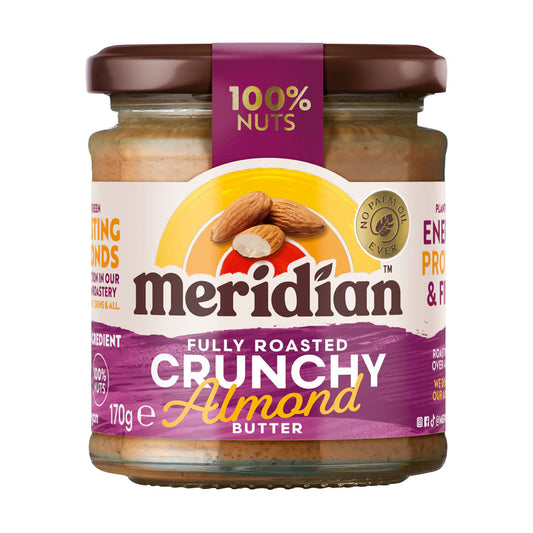 Meridian Crunchy Almond Butter 170g