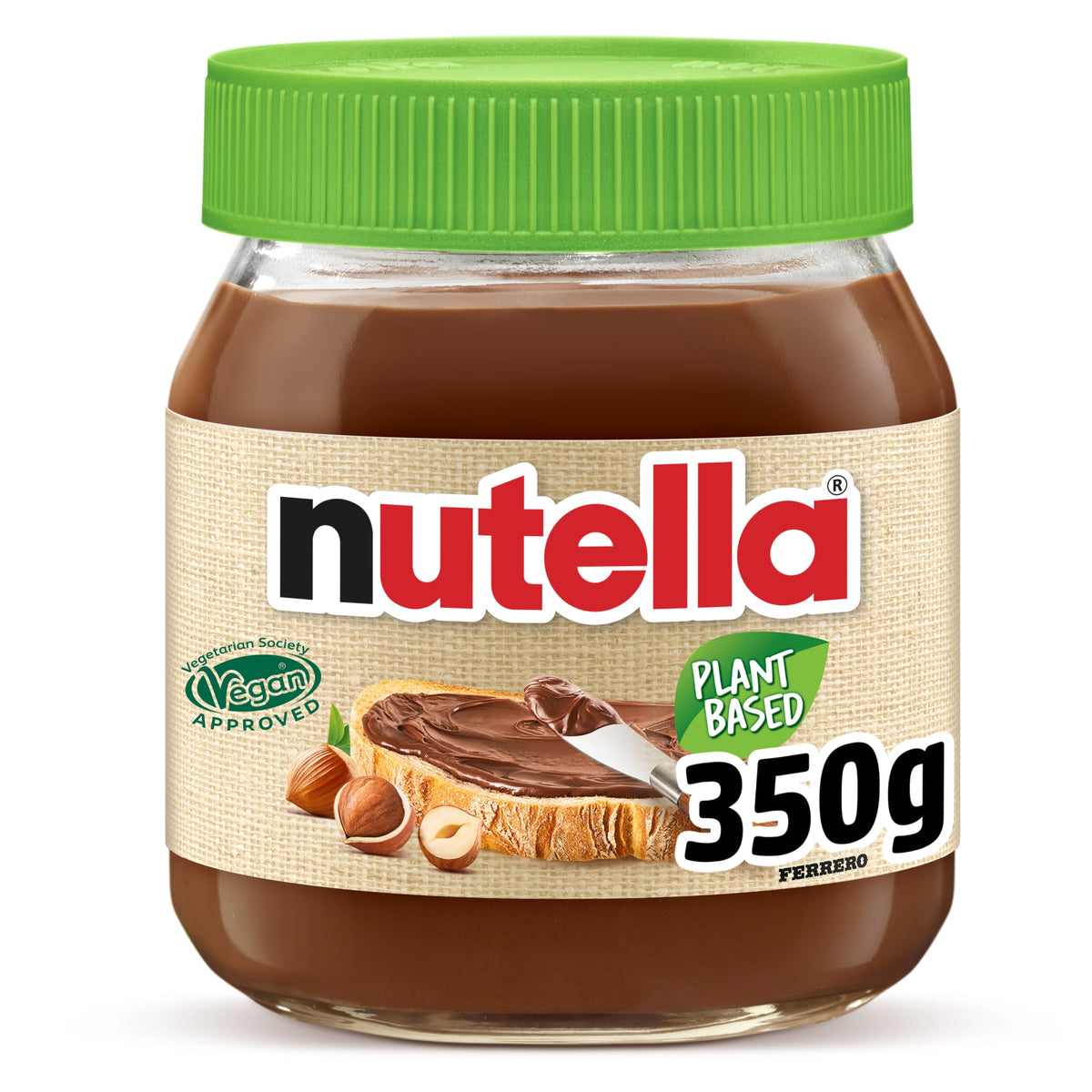 Nutella Plant Based Hazelnut & Chocolate Spread 350g