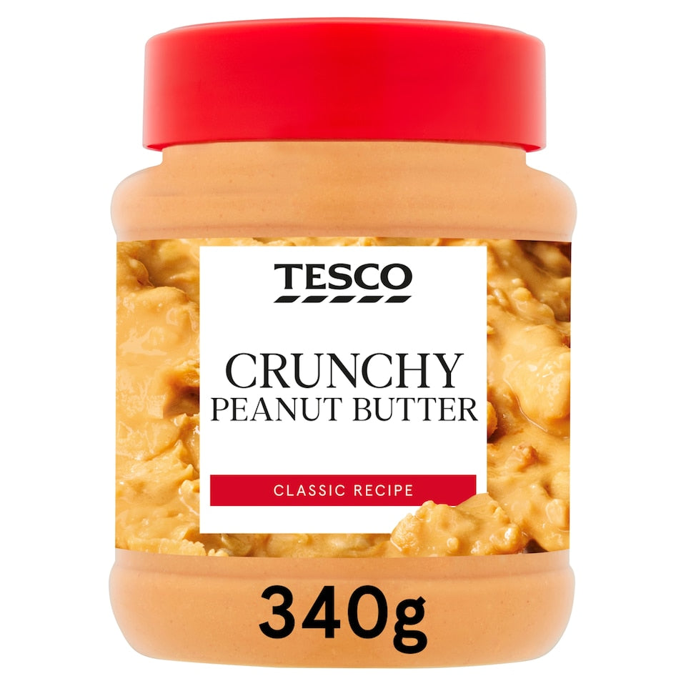 Tesco Crunchy Peanut Butter 340g
