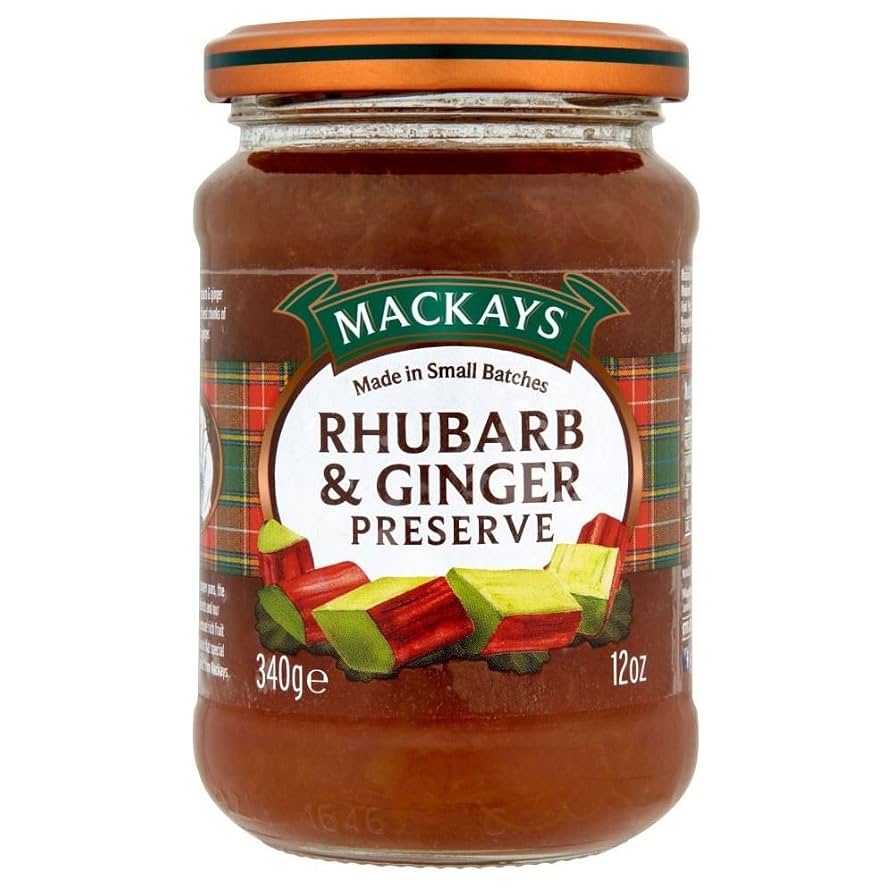 Mackays Rhubarb & Ginger Preserve 340g