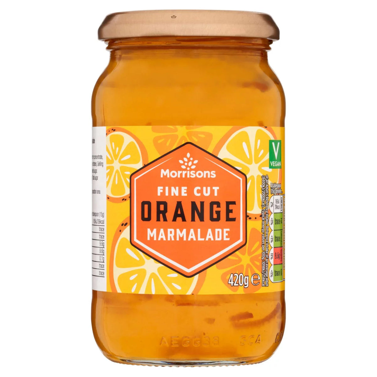 Morrisons Fine Cut Orange Marmalade 420g