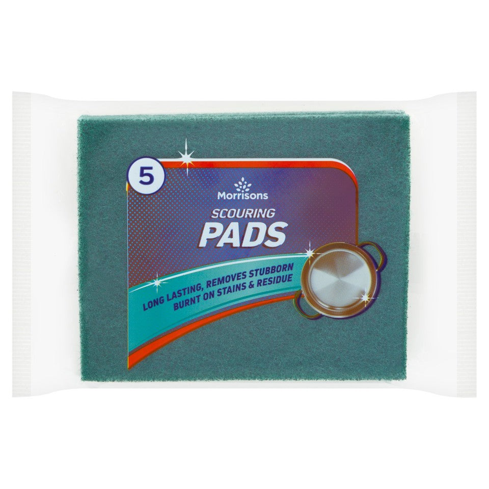 Morrisons Scouring Pads 5 Pack