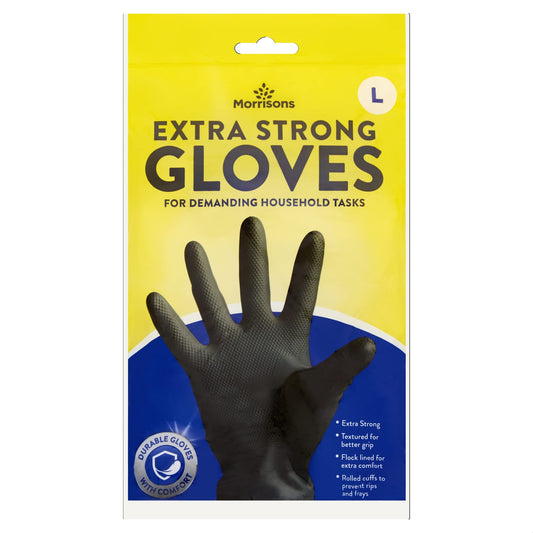 Morrisons Tough Gloves Large