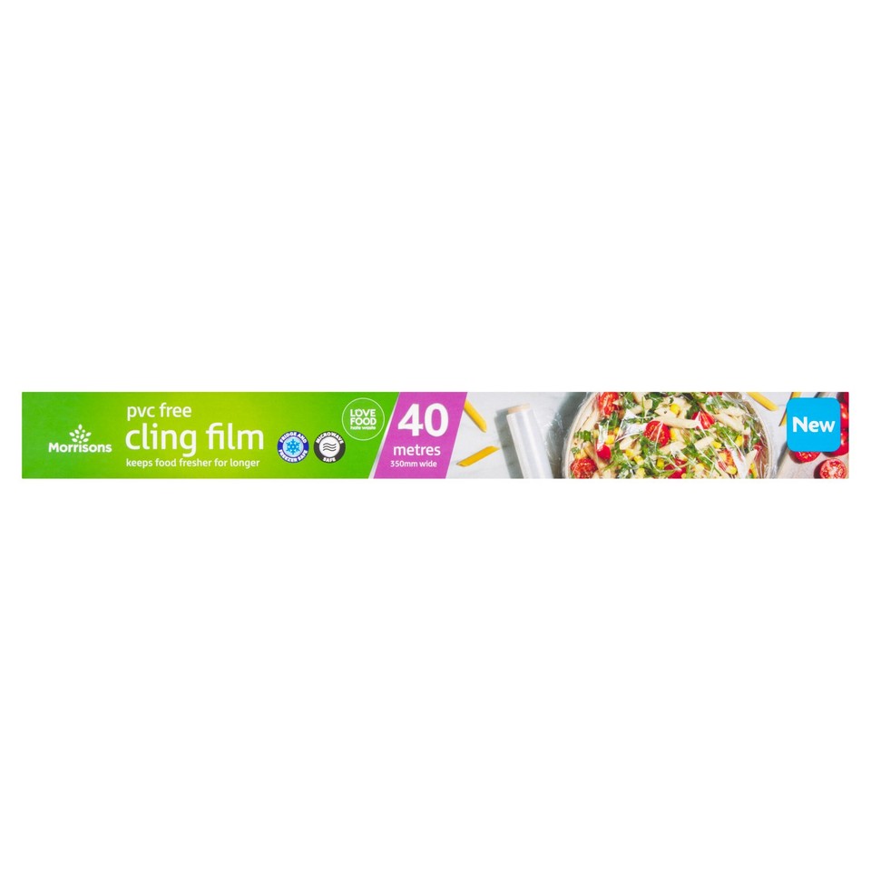 Morrisons PVC-Free Cling Film 40m