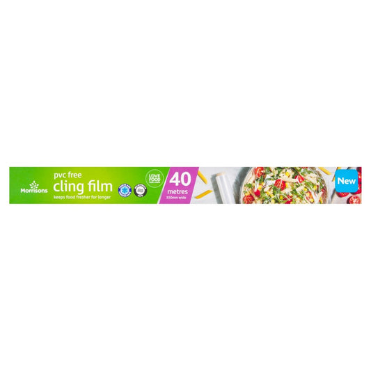 Morrisons PVC-Free Cling Film 40m