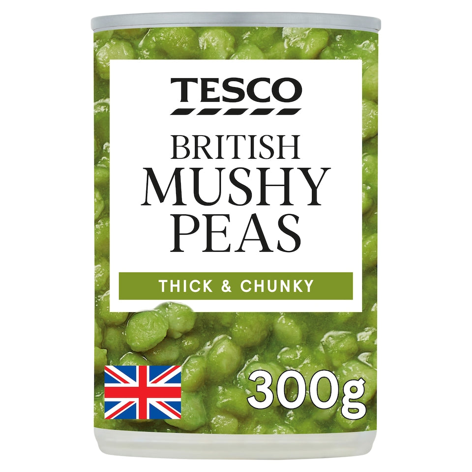 Tesco British Mushy Peas 300g