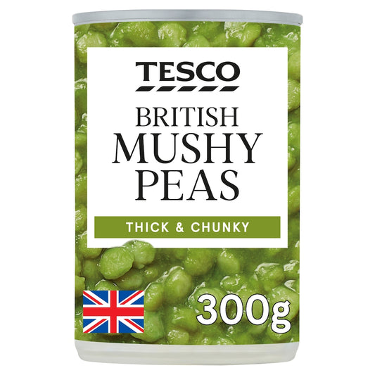 Tesco British Mushy Peas 300g