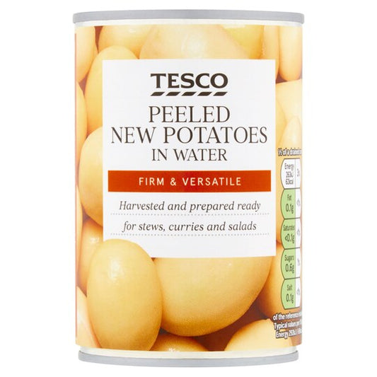 Tesco Peeled New Potatoes in Water 300g