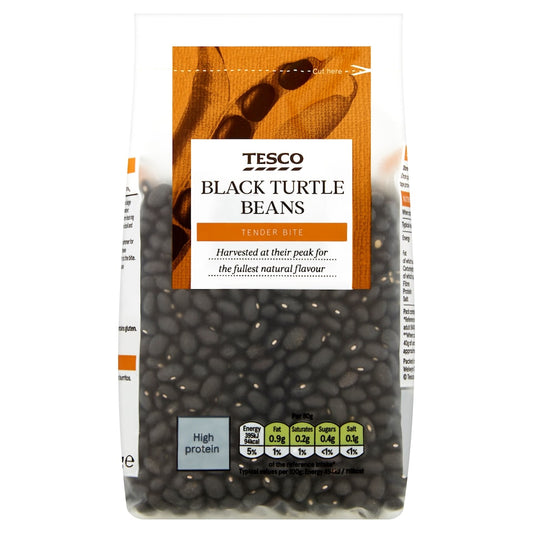 Tesco Black Turtle Beans 500g