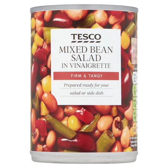 Tesco Mixed Bean Salad in Vinaigrette 400g pack