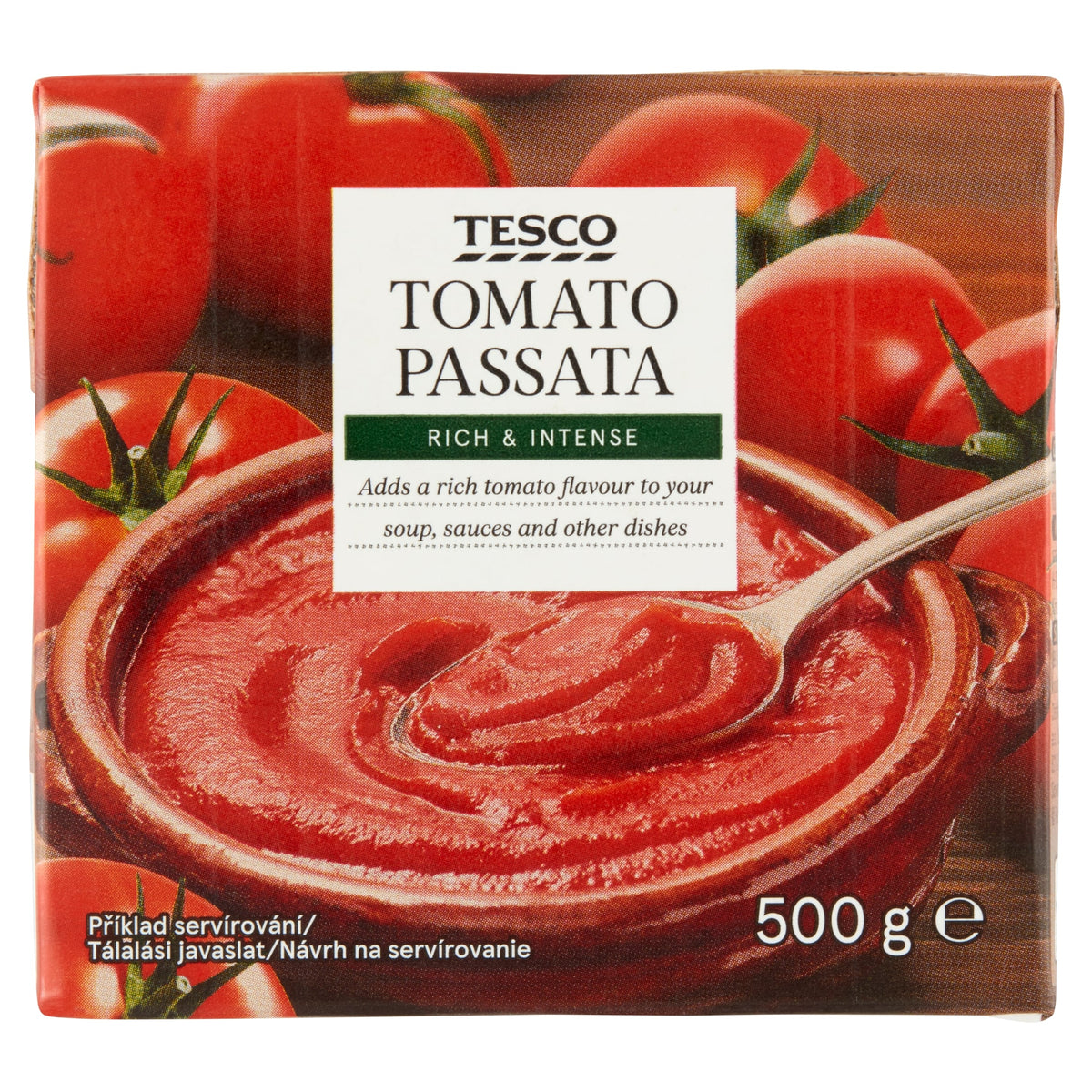 Tesco Tomato Passata 500g pack