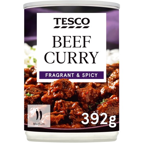 Tesco Beef Curry 392g