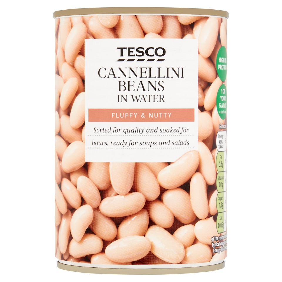Tesco Cannellini Beans Water 400g